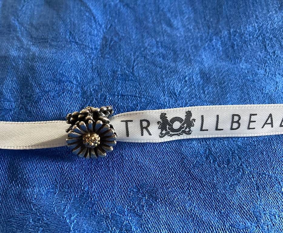 Anhänger: Trollbead Gänseblümchen Silber und Gold – Gebraucht aus Hermrigen von syl_q28y