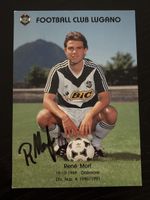 Originale René Morf Autogrammkarte FC Lugano 1990/1991