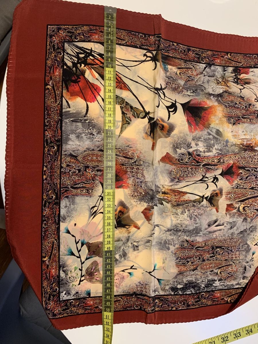 Foulard & Sciarpe: Sciarpa in seta 53x200 cm – Nuovo e nell'imballaggio originale da Bellinzona venduto da rob_d6fz 2