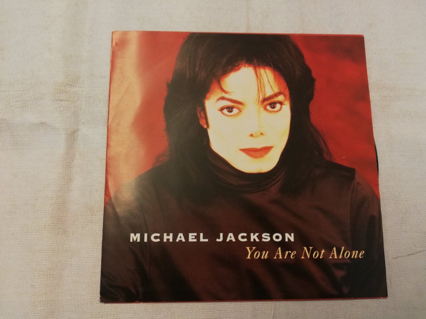 Schallplatten: MICHAEL JACKSON - YOU ARE NOT ALONE (SINGLES 7") – Gebraucht aus Bern von Vinylsound.ch
