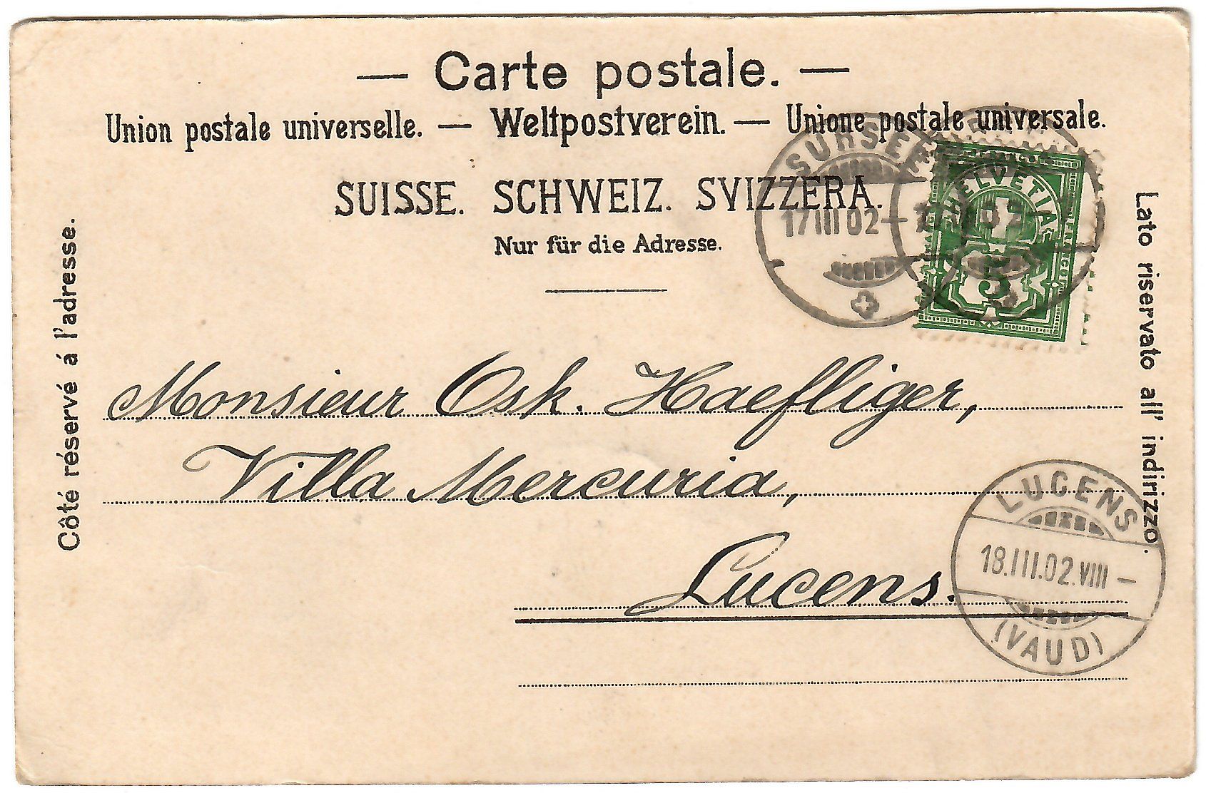 Cartes postales: Ansichtskarte  Sursee,  Oberstadt – D'occasion à Kerns par etma3 1