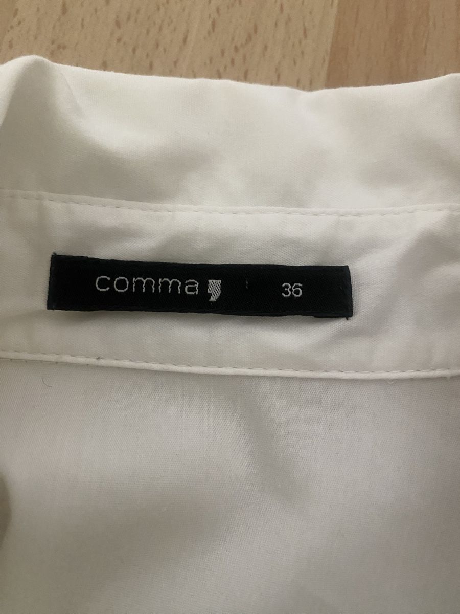 Comma Camicette: Bluse comma weiss Grösse 36 langarm – Usato da Schneisingen venduto da bea_9lqd 4