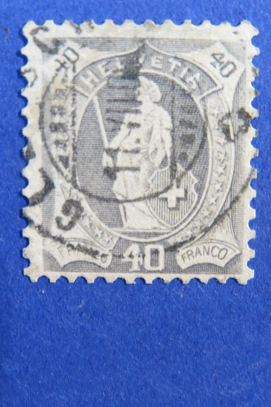 Alle Briefmarken: Serie Nr.86A-93A, 8 Werte gestempelt - SBK: 657.-. – Gebraucht aus Brunnen von Kumari 1