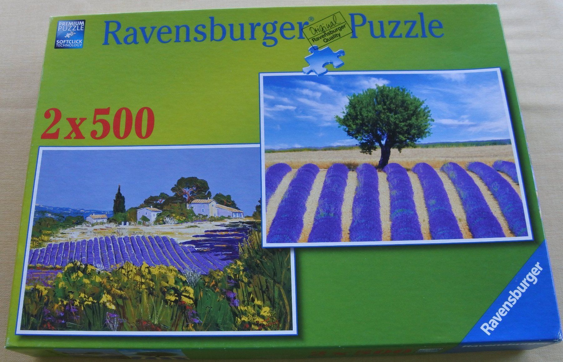 Ravensburger Puzzles: Ravensburger Puzzle 2 X 500 Teile Landschaften – Gebraucht aus Bäch SZ von Parog