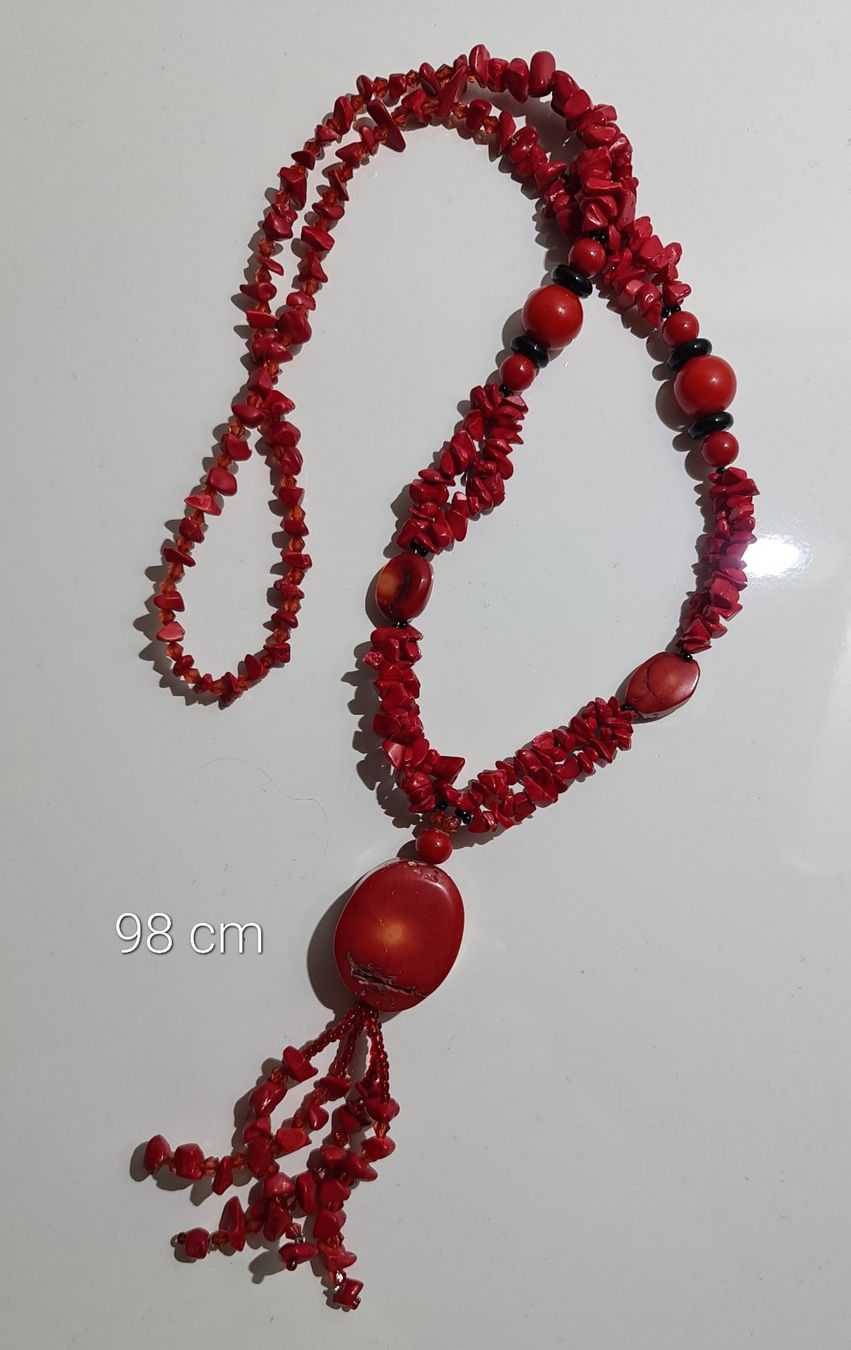 Catenine: Kette Korallen – Nuovo (secondo la descrizione) da Meggen venduto da everydaysale