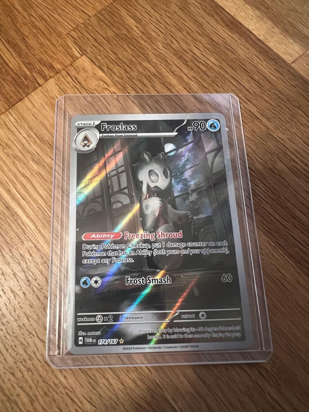 Pokémon Carte collezionabili: Froslass #174 Pokemon Twilight Masquerade EN – Usato da Bülach venduto da chevelle77 2