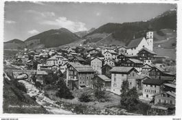 Disentis, alter Dorfteil um 1942