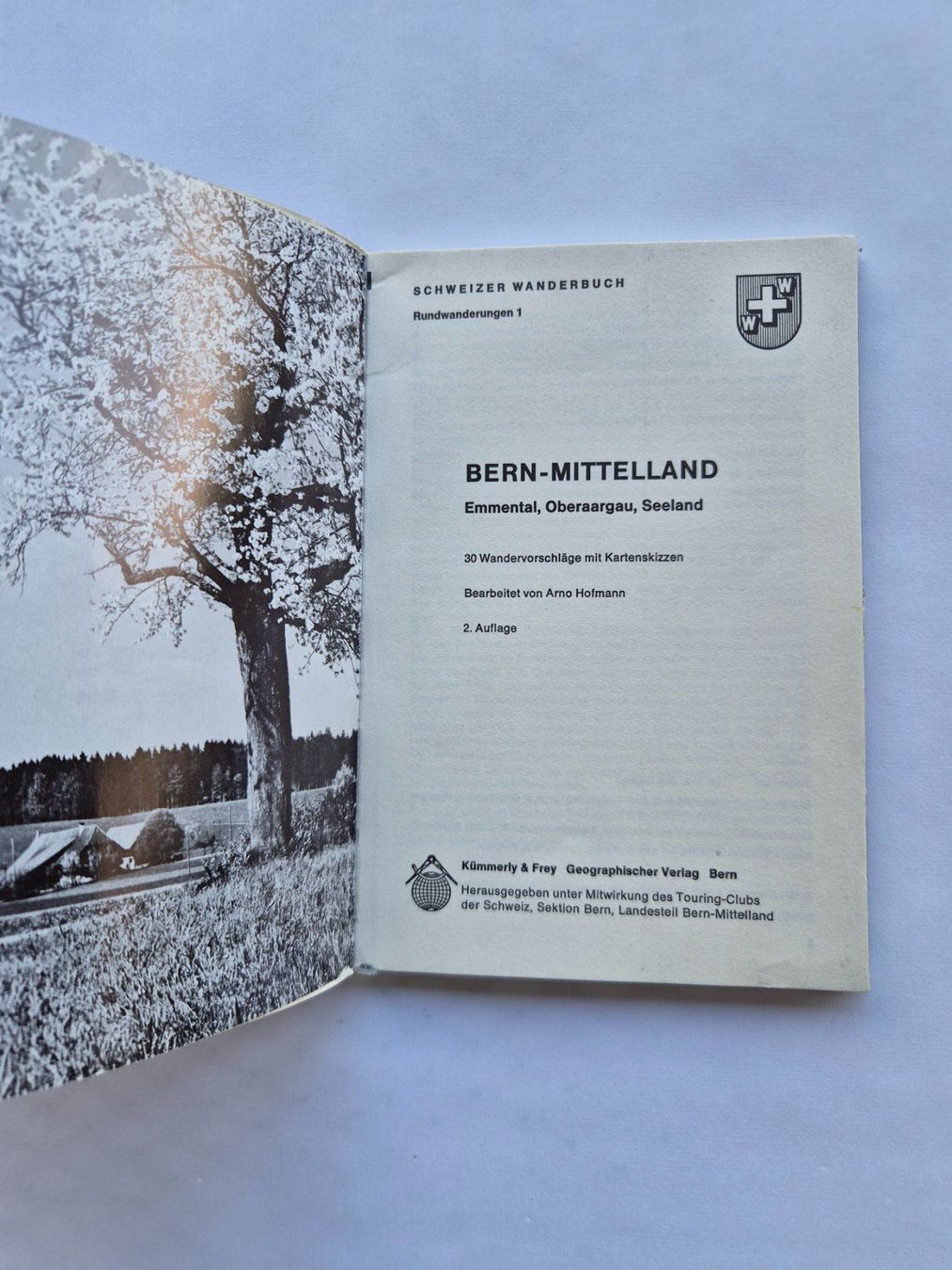 Cartine & Atlanti: Wanderbuch Rundwanderungen Bern-Mittelland – Usato da Langendorf venduto da zvonu161 3