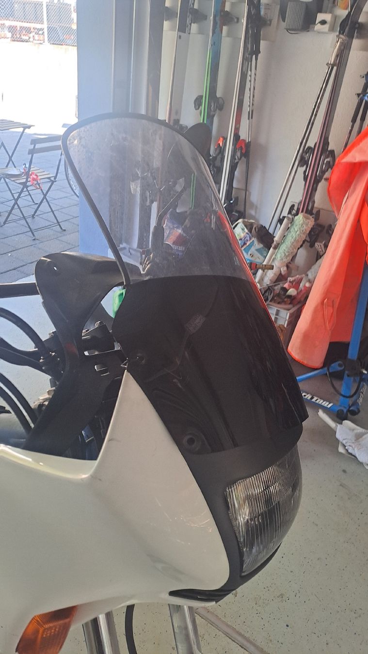 Honda Alle Motorradersatzteile: Hohe Windschutzscheibe Honda NX Dominator 650 – Gebraucht aus Schattdorf von quota1000 1