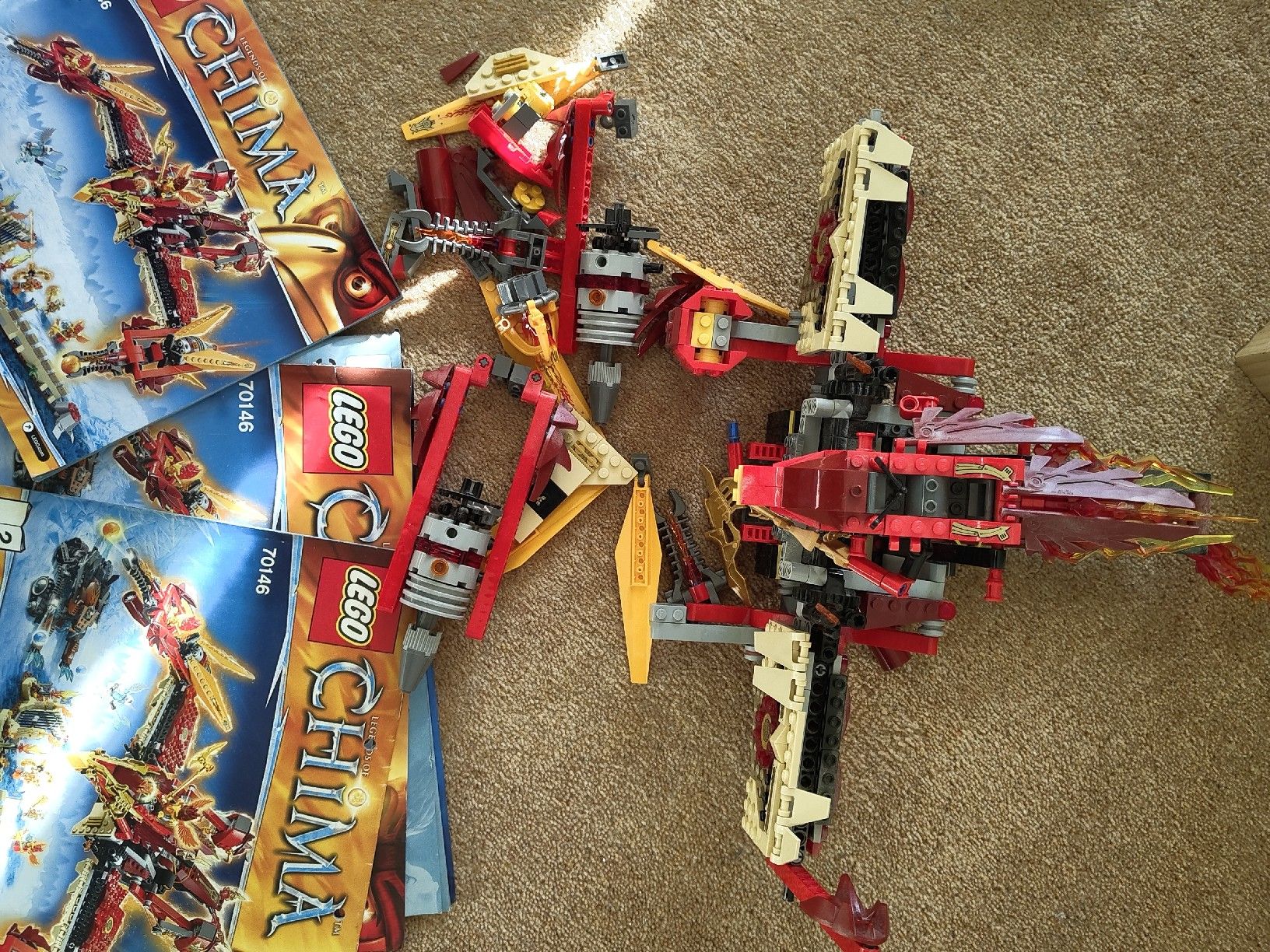 Lego Kit di costruzioni: Lego Chima Phoenix Fire Temple Set 70146 – Usato da Glattbrugg venduto da har_jgc7 2