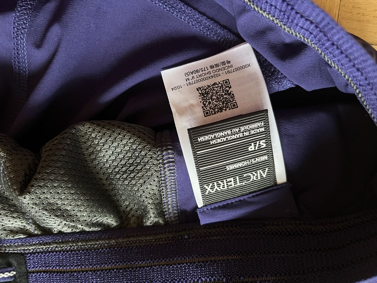 Arcteryx Hosen: Arcteryx Incendo 9 Shorts, Neu – Neu und originalverpackt aus Vaduz von Wurzla777 4