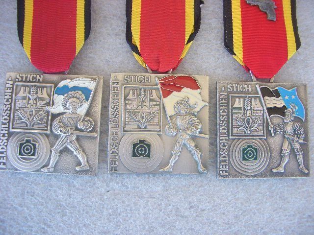 Medaglie: FELDSCHLÖSSCHEN-STICH 1996 , 1998 , 1999 , PISTOLE – Usato da Thürnen venduto da Chluuri 1