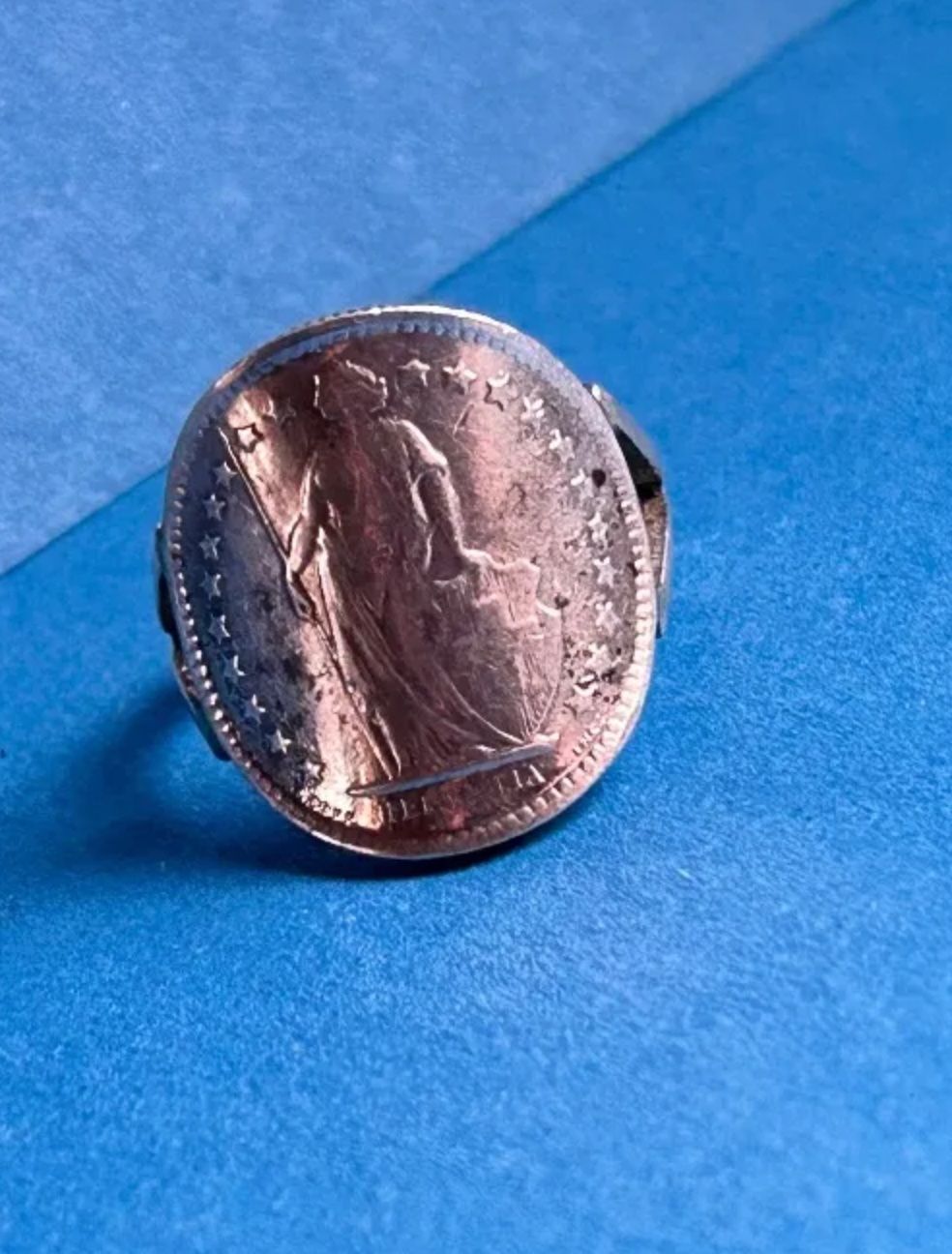 Ringe: Silberring 50 Rappen 1964 – Gebraucht aus Dittingen von Bijoubelle 5