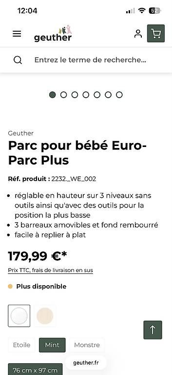 Box & Barriere di sicurezza: Parc pour enfant – Usato da Choulex venduto da bas_w8fg 3