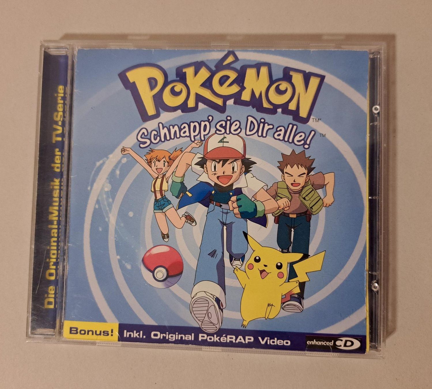 CD: Pokémon - Schnapp' Sie Dir Alle! CD Koch-Records, 1999 – Usato da Basel venduto da Patiscat