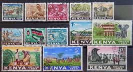 Kenia ex. Kat. 1-14 gest. 1963