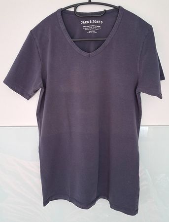T-Shirt Herren V-Ausschnitt Grösse M