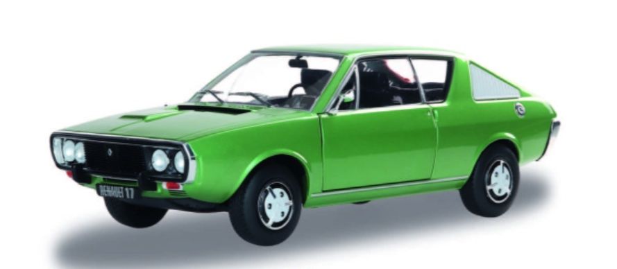 Renault Modellini d'auto: Renault 17  grün Solido 1:18 – Nuovo e nell'imballaggio originale da Luzern venduto da aa43modelcars-Luzern