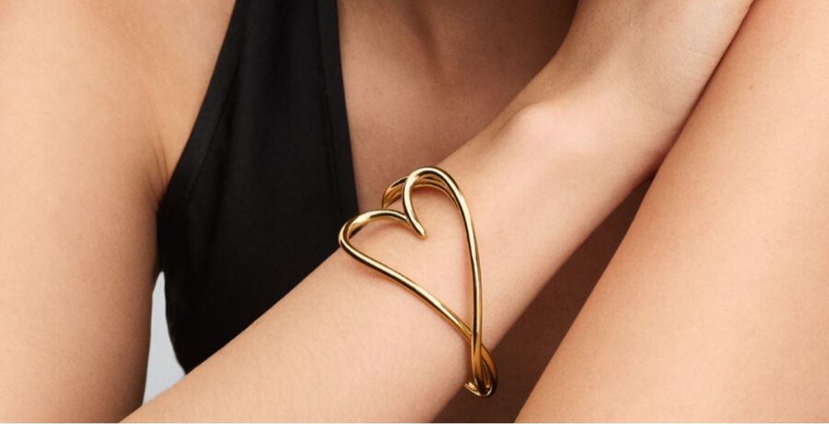 Pandora Bracciali & Braccialetti: Pandora Herz Armreif – Nuovo (secondo la descrizione) da Kreuzlingen venduto da micus87 1