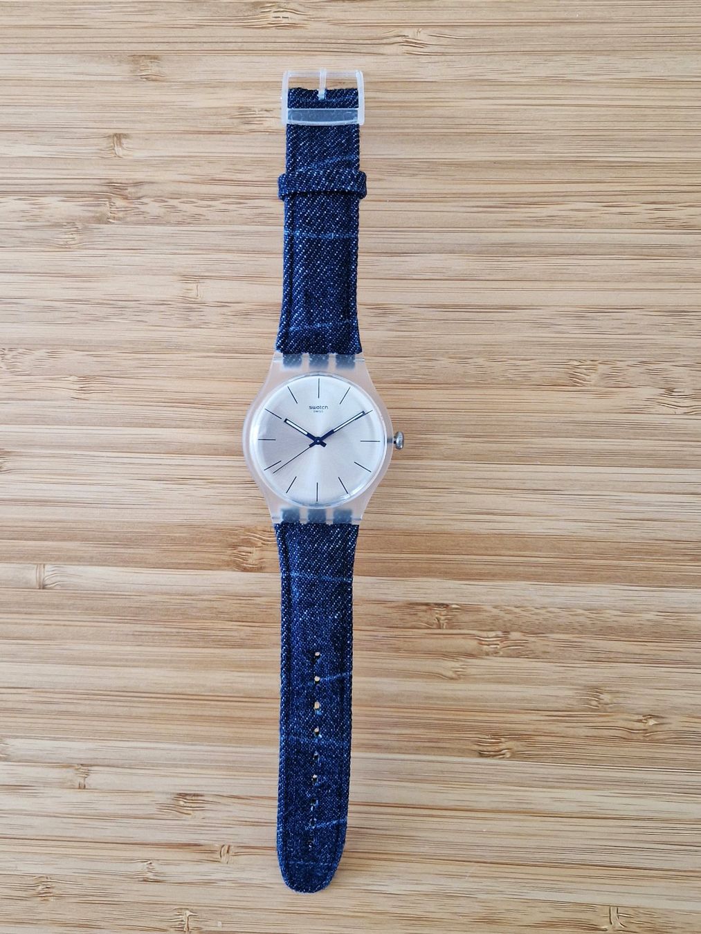 Swatch Uhren: Swatch White Washed Out – Neu (gemäss Beschreibung) aus Dulliken von legacybuyer