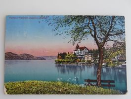 ALTE ANSICHTSKARTE KURHAUS WALCHWIL ZUGERSEE 1929