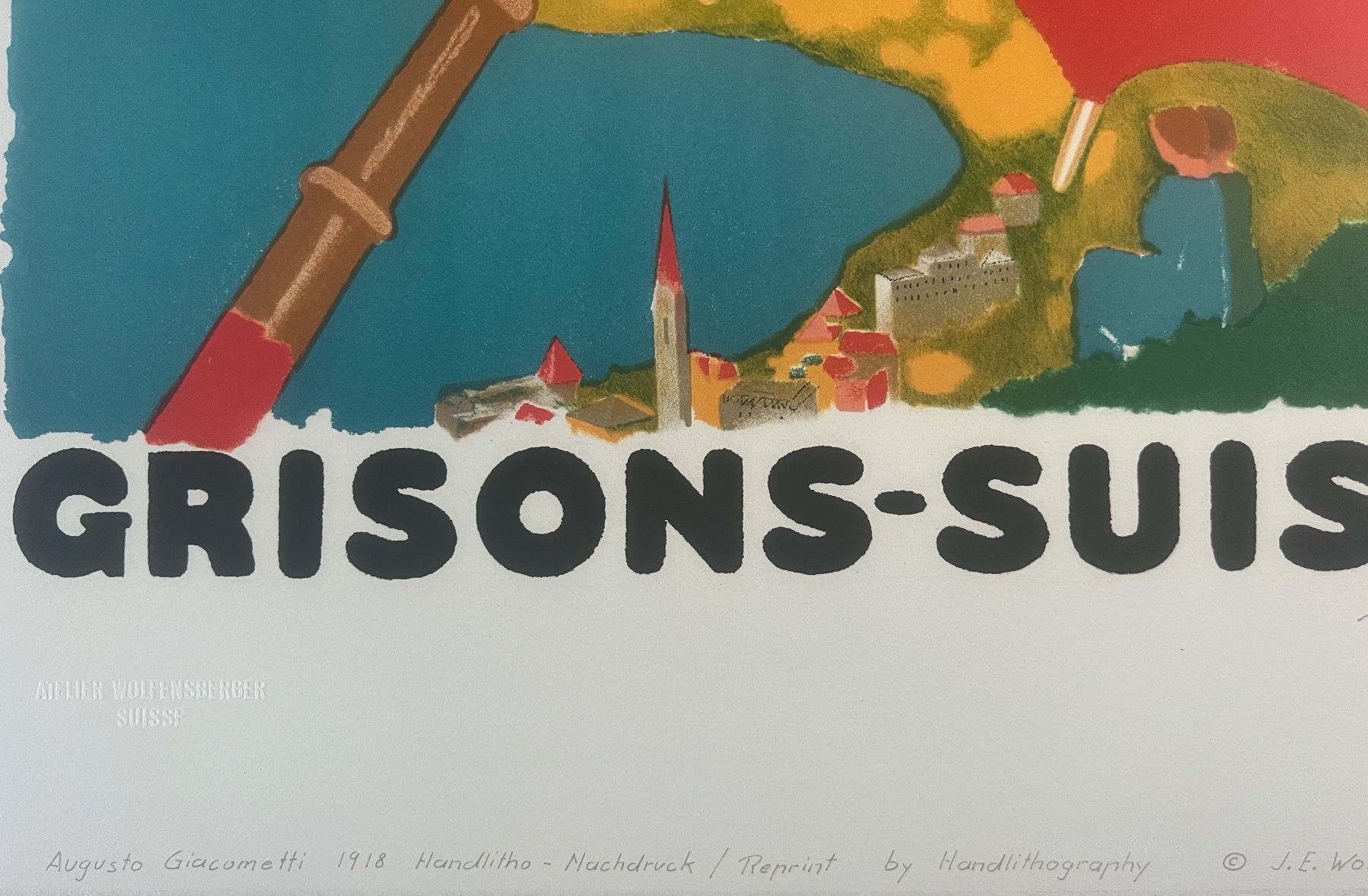 Grafica & Litografie: Augusto Giacometti, Handlithografie, nummeriert – Usato da Rain venduto da Pic-Ass 6