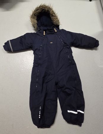 Minymo Schneeanzug blau Grösse 92 guter Zustand