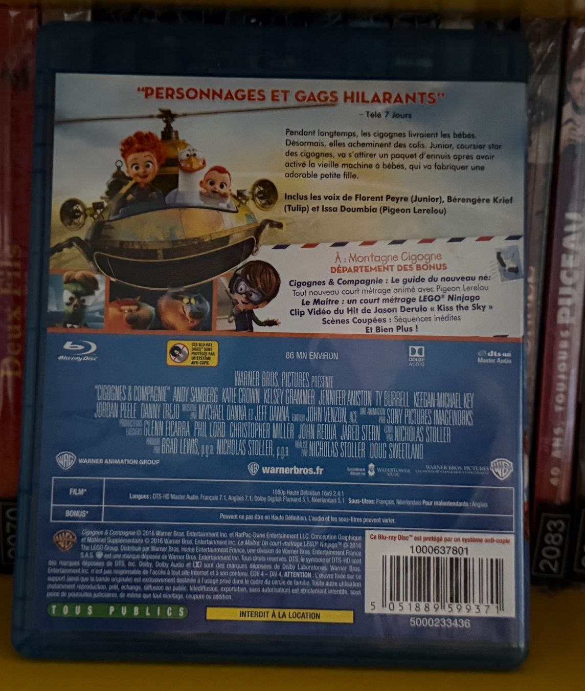 Tutti i DVDs: Cigognes et compagnie (2016) - Blu-ray – Usato da Semsales venduto da __Florian__ 2