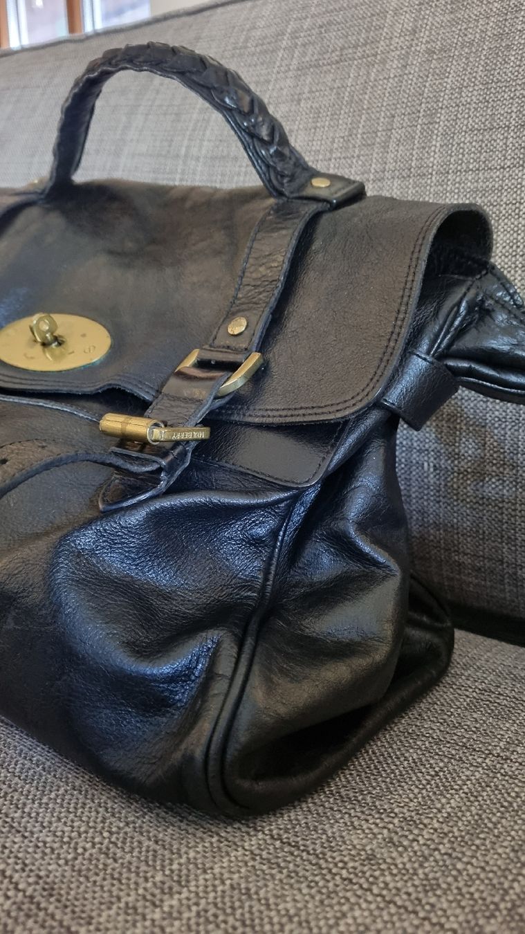 Mulberry Taschen für Damen: Original Mulberry Alexa Medium Tasche in schwarz – Gebraucht aus Oftringen von MalousAllerlei 3
