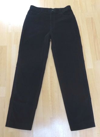 Saint Hilaire - Feincord Hose - schwarz - Grösse 40