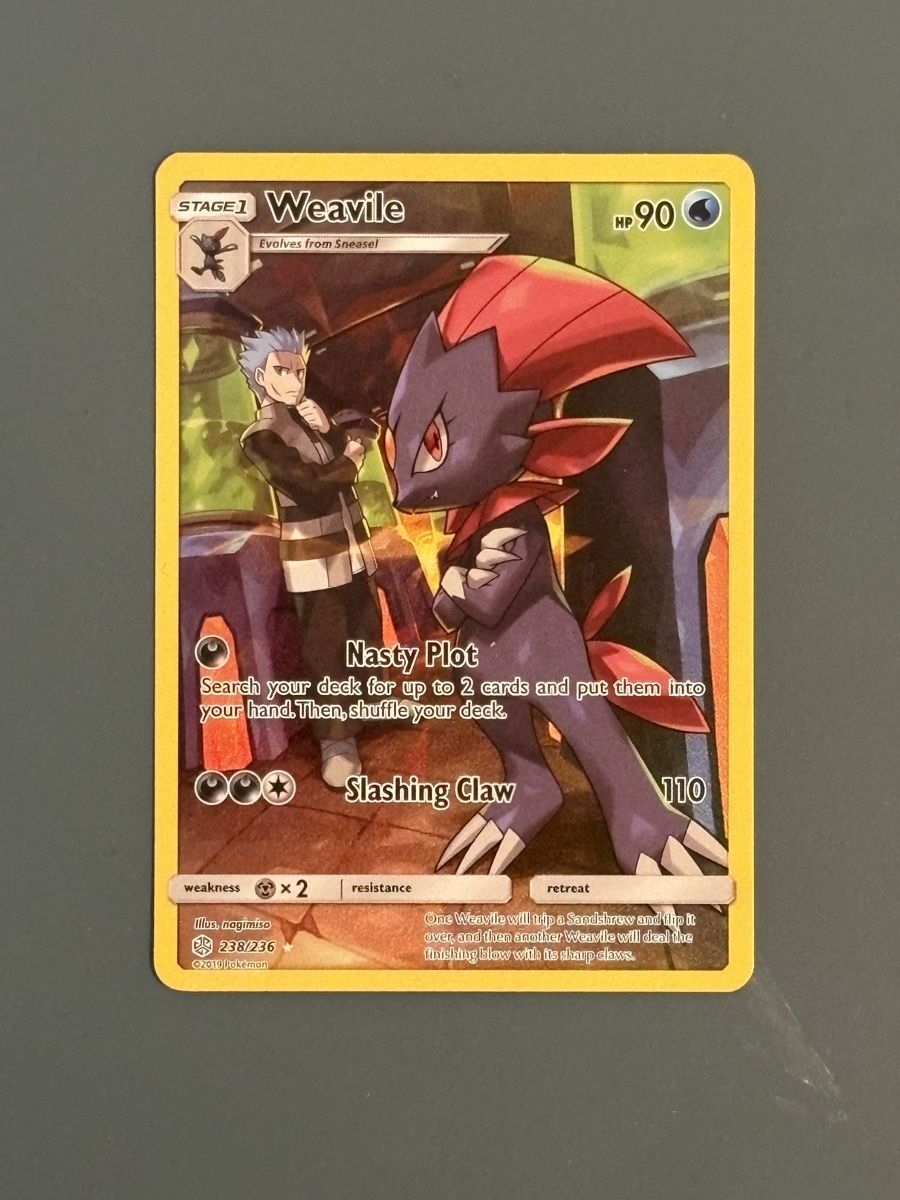 Pokémon Carte collezionabili: Weavile - Cec - Eng – Nuovo (secondo la descrizione) da Seewen SZ venduto da Pokeace93
