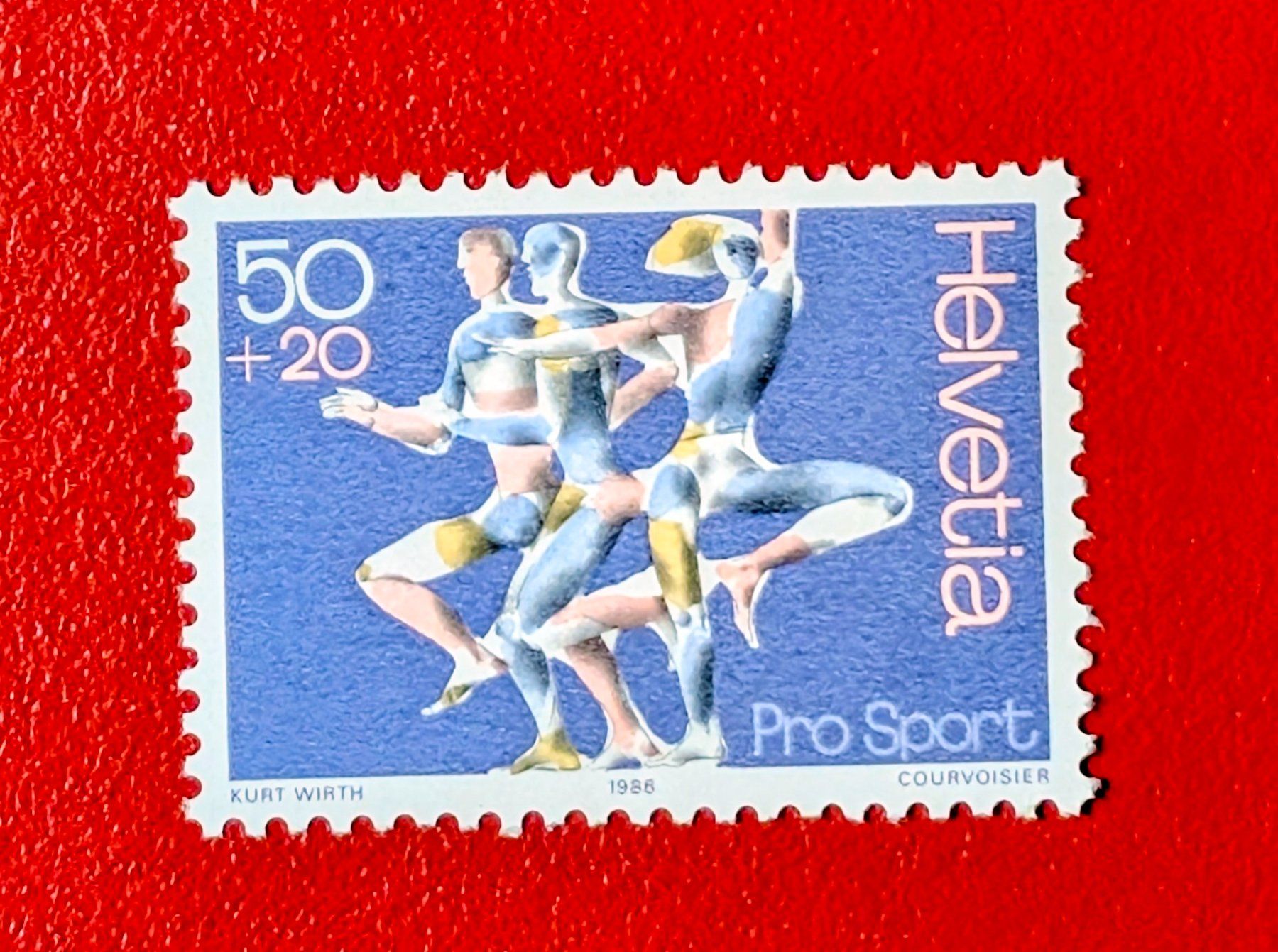 Tutti i francobolli: PRO SPORT W65 1986** POSTFRISCH – Nuovo (secondo la descrizione) da Düdingen venduto da Quartierstrasse