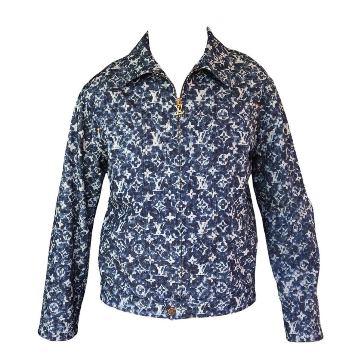 Louis Vuitton Jacken: Louis Vuitton blouson Monogram Denim Bleutée – Neu (gemäss Beschreibung) aus Geneve von chris2791