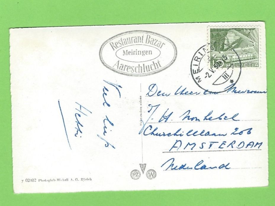 Cartoline postali: Aareschlucht – Usato da Zürich venduto da t24_de 1