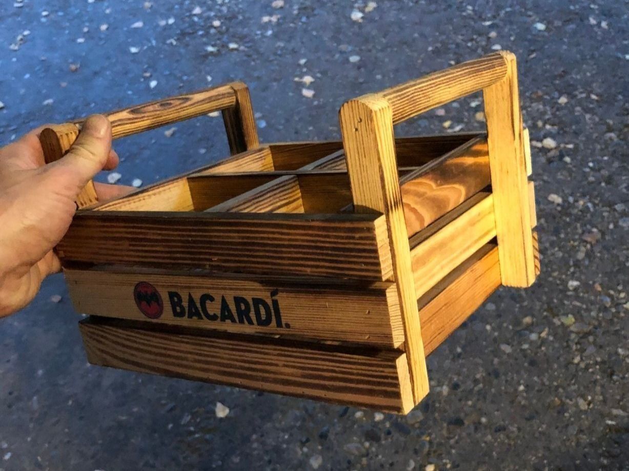 Altro per la casa: BACARDI-Holzkorb – Usato da Buchs SG venduto da Handyman77 3