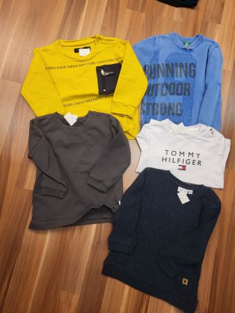 5 Jungen Pullover Gr. 80 Herbst Winter K7 👍🏼