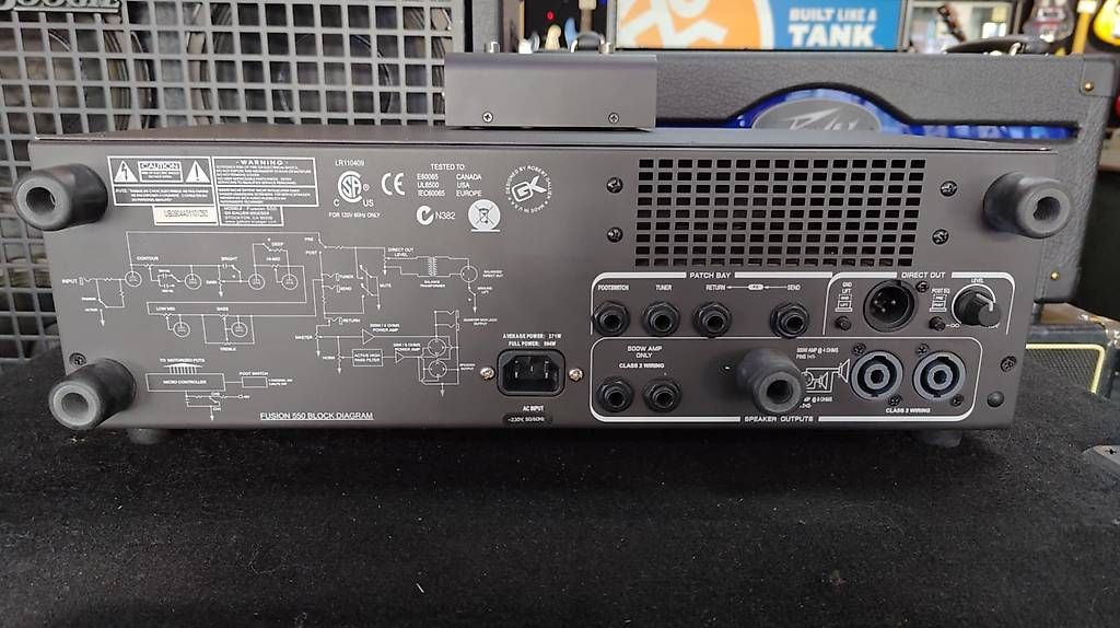 Gallien-Krueger Amplificatori: Gallien-Krueger Fusion Bass Stack – Usato da Schlieren venduto da Basscenter 2
