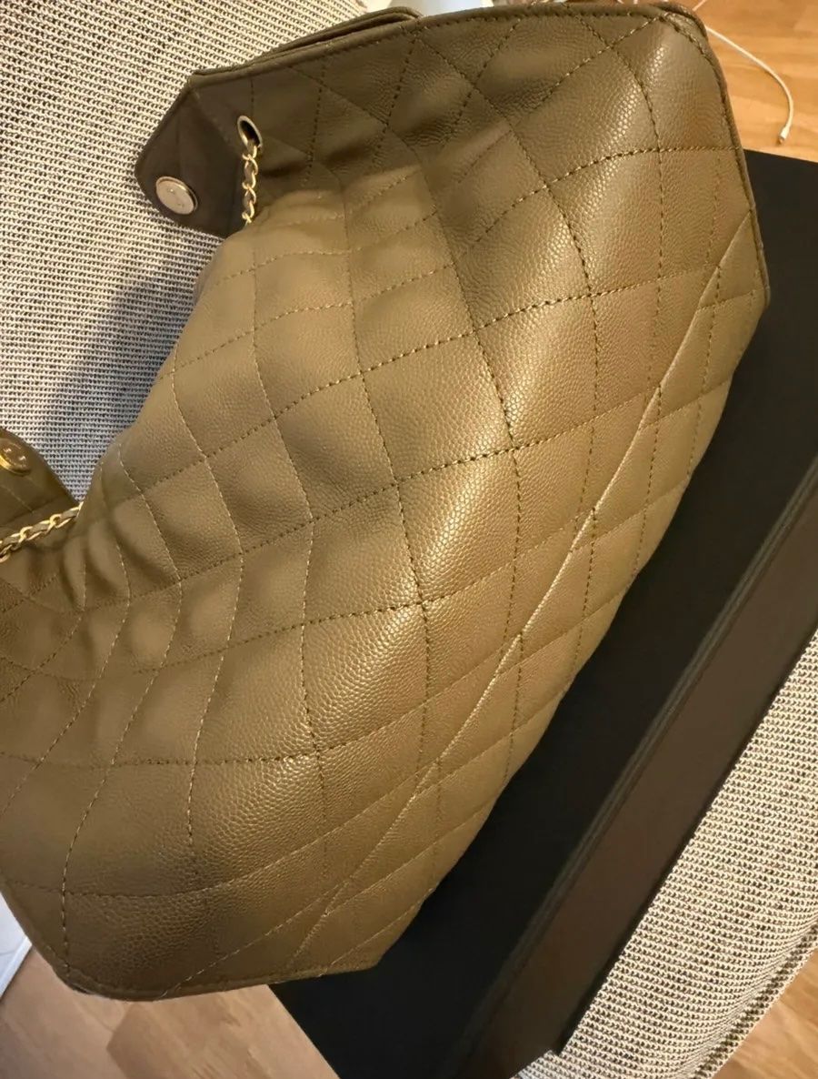Chanel Sacs femmes: Chanel 25 small, khaki – Neuf (Voir description) à Triesen par atos87 6
