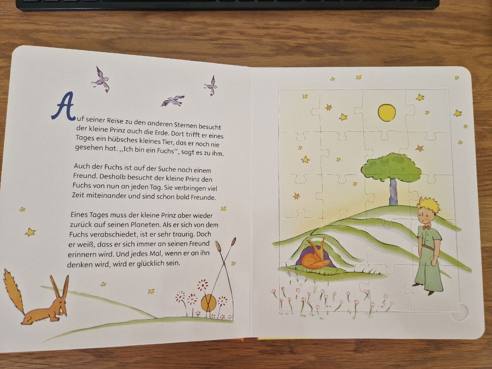 Bücher: Der kleine Prinz - Ein bezauberndes Puzzelbuch – Neu und originalverpackt aus Villars-sur-Glâne von Agnie80 4