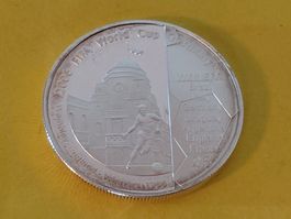 Guernsey 5 Pfund "FIFA World Cup 2006" Silber *Kl. Auflage*