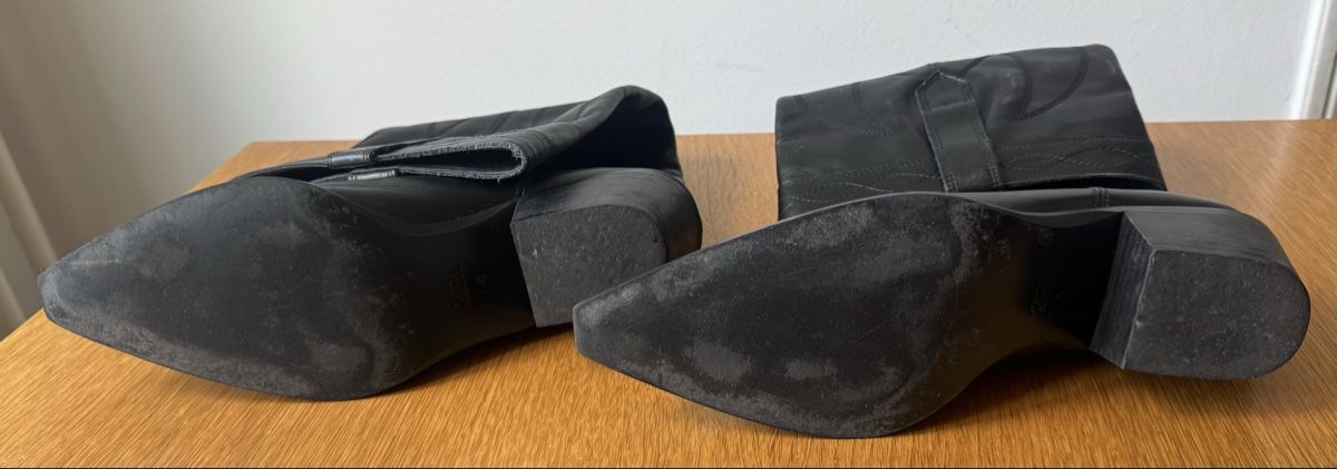 Zara Chaussures femmes: Schwarze Cowboystiefel Gr. 41. – D'occasion à Zürich par ber_78xz 4