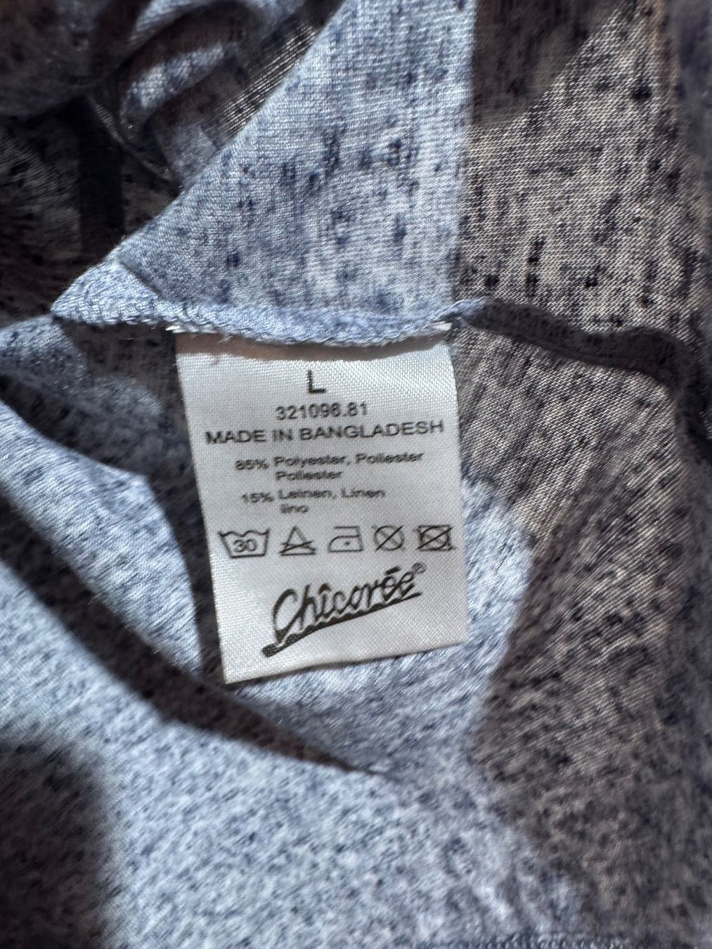 T-shirt: Graues Shirt von Chicoree Gr. L – Usato da Grosswangen venduto da SALE_SALE_SALE 4