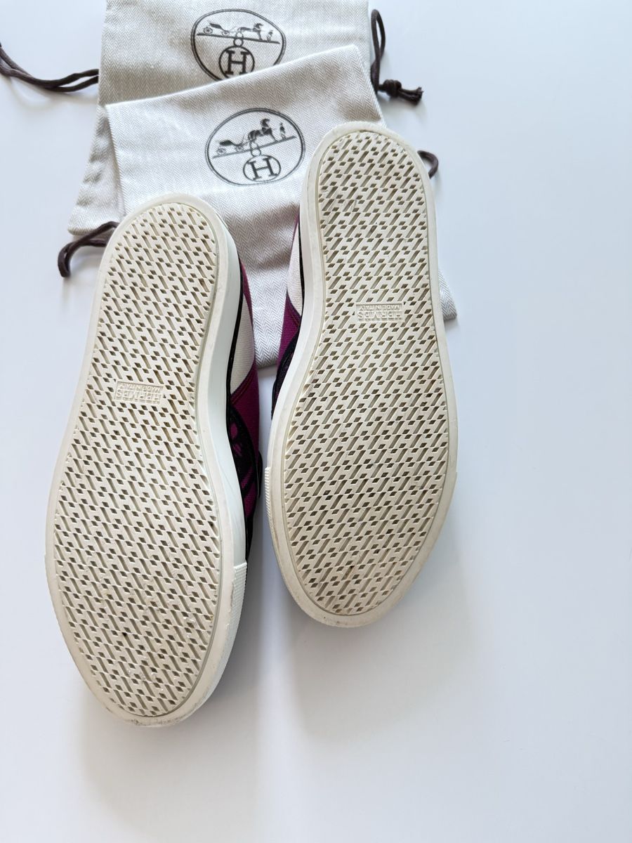 Hermès Damenschuhe: Hermès slip-on in tessuto – Gebraucht aus Comano von adr_mcr7 1
