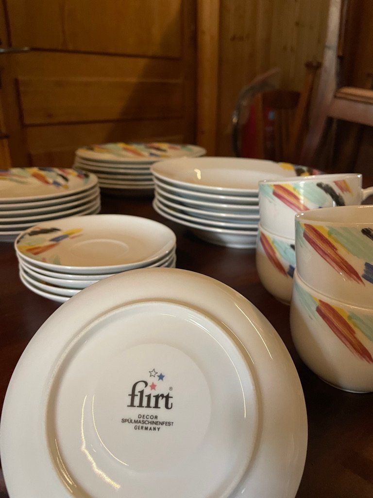 Set di piatti: Vaisselle Flirt – Usato da Les Planchettes venduto da graber_j 1