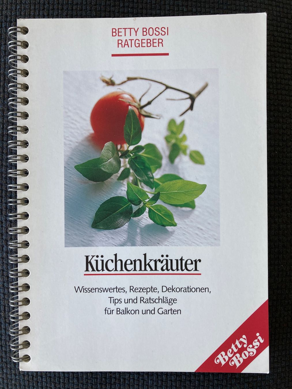 Bücher: Betty Bossi, Küchenkräuter – Gebraucht aus Baden von Yoyo1