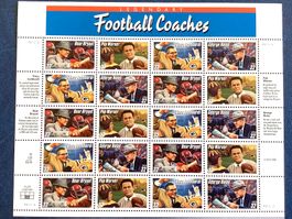 1997 USA Legendäre Football-Trainer - Bogen Postfrisch **