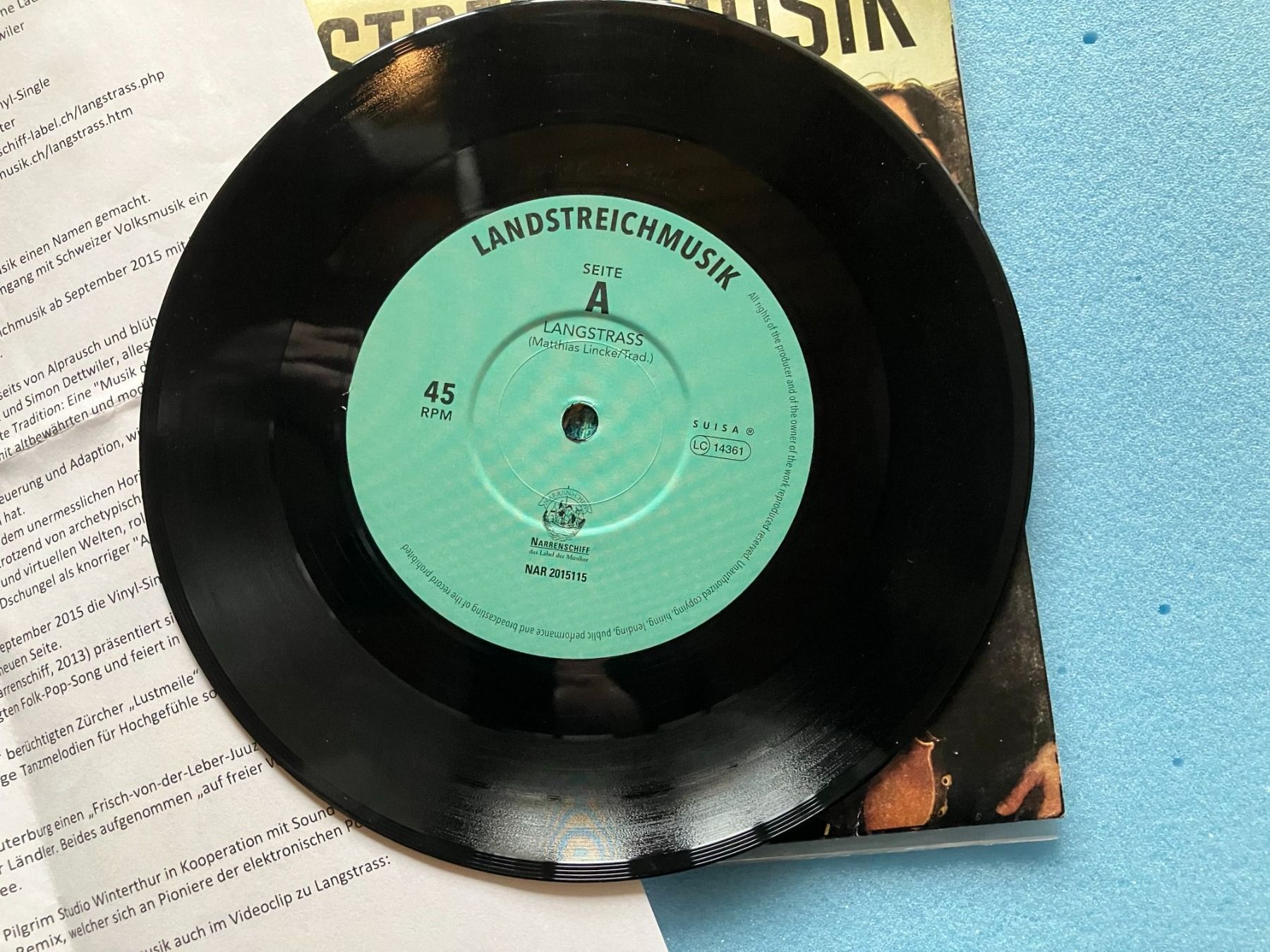 Dischi in vinile: Landstreichmusik – Nuovo (secondo la descrizione) da Aarwangen venduto da Jukebox3 4