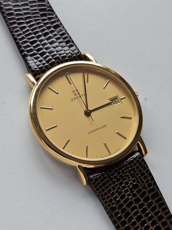 160 Zenith Cosmopolitan Date Quartz Kaufen auf Ricardo