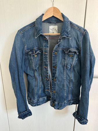 Jeansjacke, Damen, tailliert, Strech, Gr. 42