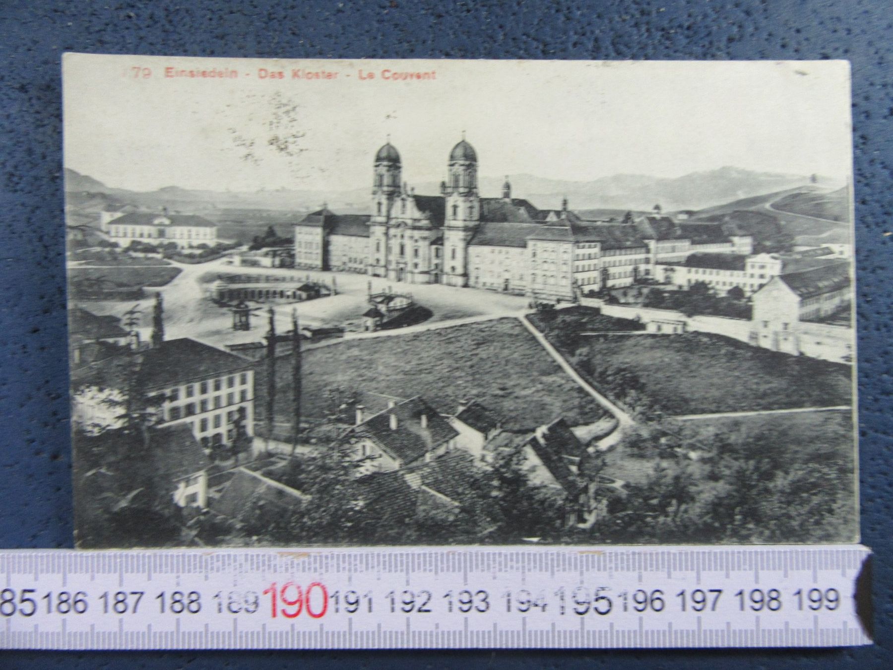 Cartoline postali: EINSIEDELN DAS KLOSTER 1910 SZ AK – Usato da Ettingen venduto da Hausi4711